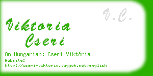 viktoria cseri business card